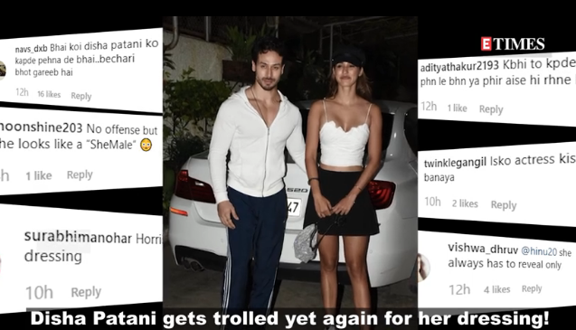 Disha Patani gets Trolled yet again for her Dressing