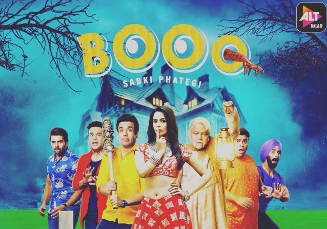 Mallika Sherawat and Tusshar Kapoor in web series ‘Booo Sabki Fategi’