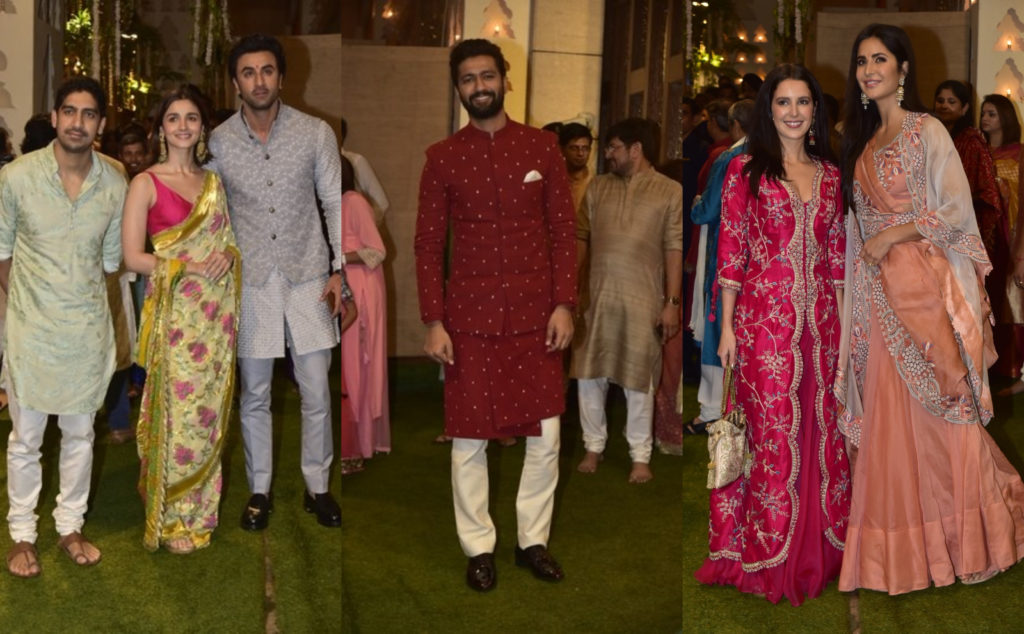 Bollywood stars celebrate Ganesh Chaturthi at Ambani’s house