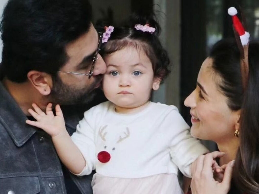 Ranbir Kapoor and Alia Bhatt share precious moments; finally, unveil daughter Raha’s adorable face